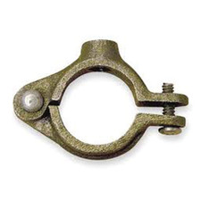 Warwick Hanger Company Iron Hinged Pipe Clamp - 2"