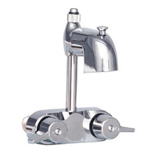 Claw Foot Tub Two Handle Faucet - Chrome
