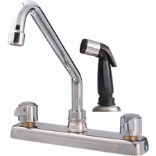 Union Brass Two Handle Kitchen Faucet
