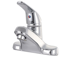 Binford Single Handle Lavatory Faucet - Chrome, 1/2” IPS Inlets