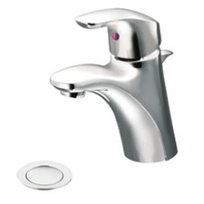 Cleveland Faucet Group® Baystone® Single Handle Lavatory Faucet - Chrome, With Pop-Up